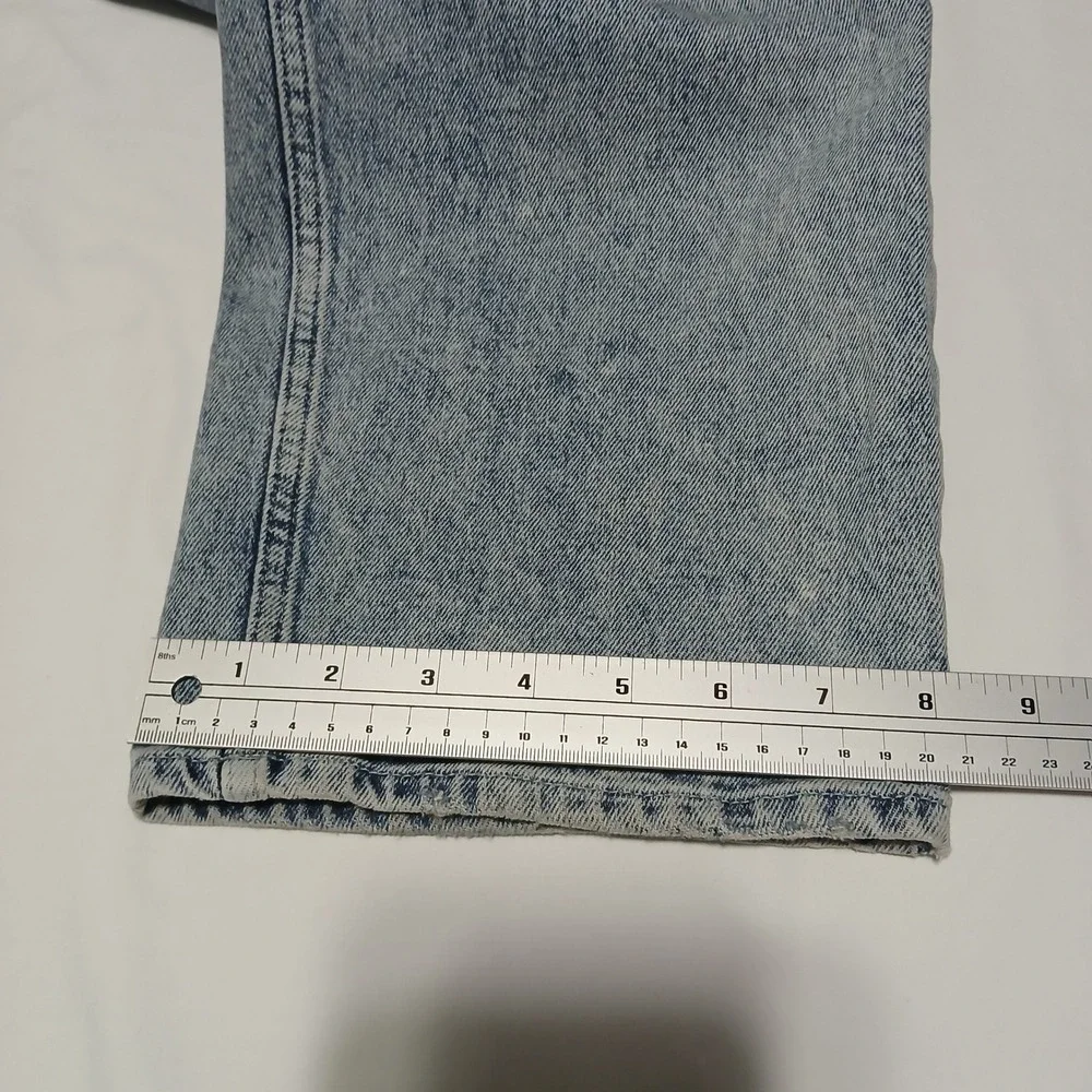 Good American Good Straight‎ Light Acid Wash Jeans GN235T Size 6 28 Womens - Picture 6 of 8